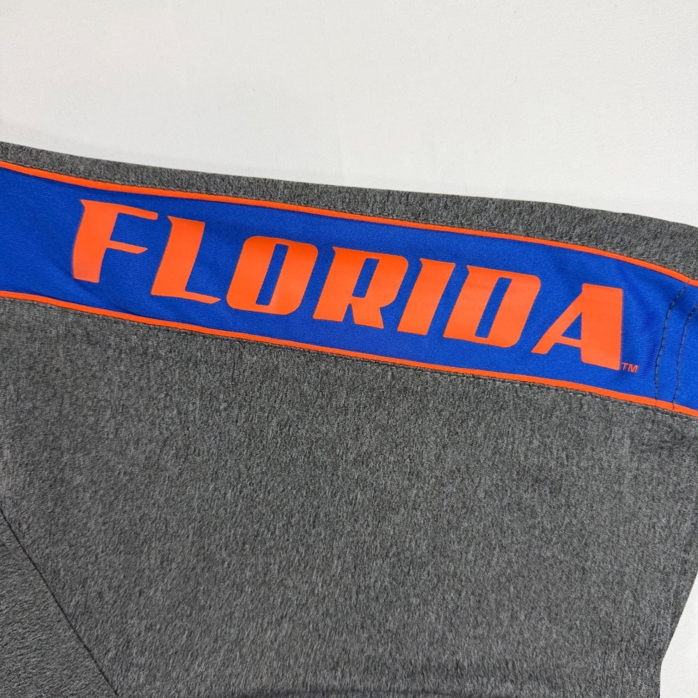 Colosseum Florida Gators Mens XL Polo Shirt Grey Short Sleeve NCAA Fan Gear - Picture 8 of 9